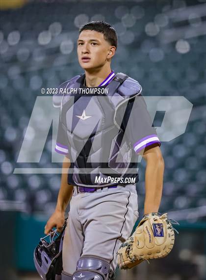 Thumbnail 2 in Marysville vs. Bradshaw Christian (@ Sutter Health Park) photogallery.