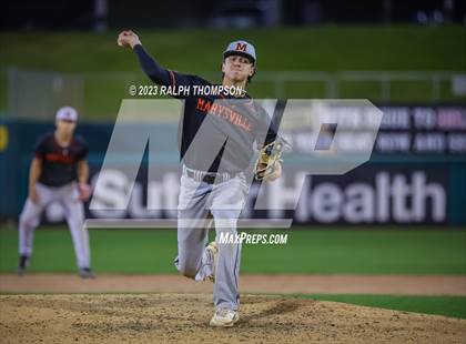 Thumbnail 1 in Marysville vs. Bradshaw Christian (@ Sutter Health Park) photogallery.