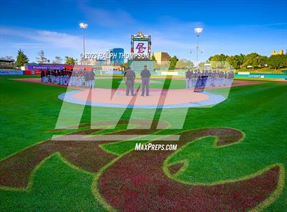 Thumbnail 2 in Marysville vs. Bradshaw Christian (@ Sutter Health Park) photogallery.
