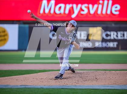 Thumbnail 3 in Marysville vs. Bradshaw Christian (@ Sutter Health Park) photogallery.