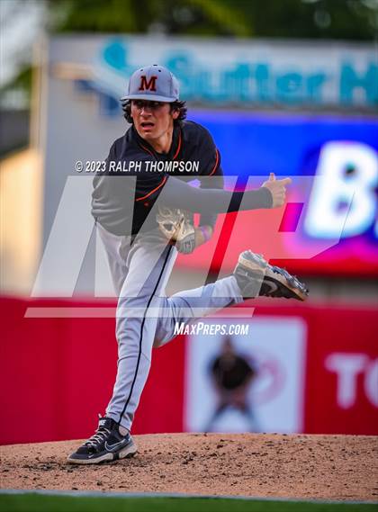 Thumbnail 2 in Marysville vs. Bradshaw Christian (@ Sutter Health Park) photogallery.