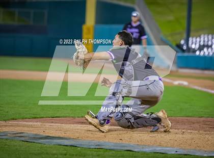 Thumbnail 1 in Marysville vs. Bradshaw Christian (@ Sutter Health Park) photogallery.