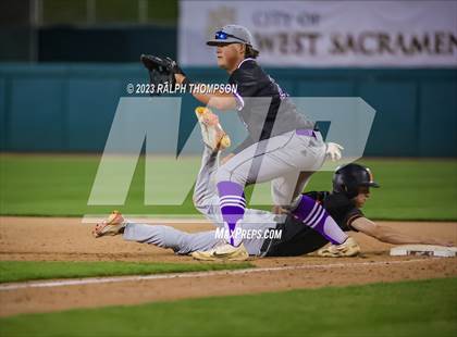 Thumbnail 1 in Marysville vs. Bradshaw Christian (@ Sutter Health Park) photogallery.