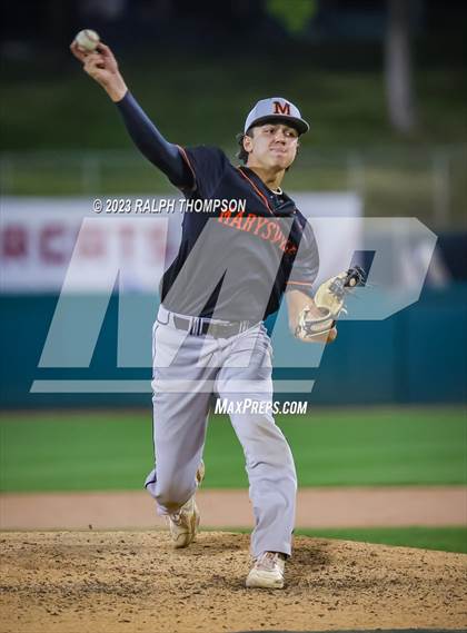 Thumbnail 2 in Marysville vs. Bradshaw Christian (@ Sutter Health Park) photogallery.