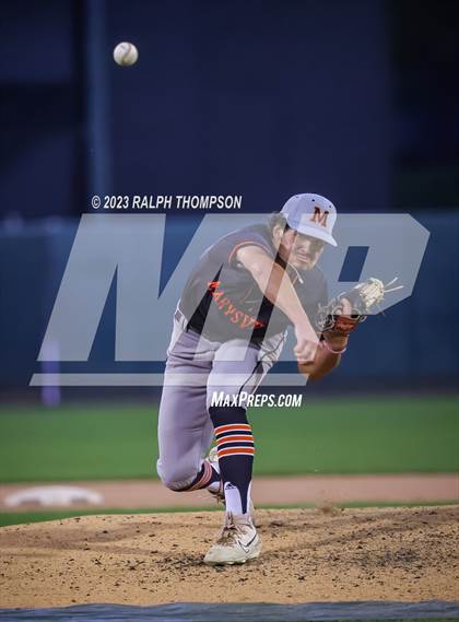 Thumbnail 3 in Marysville vs. Bradshaw Christian (@ Sutter Health Park) photogallery.