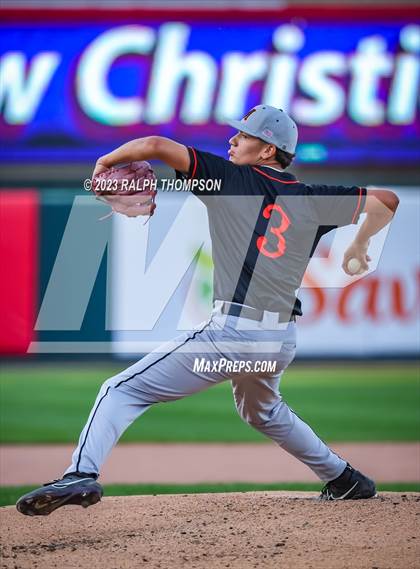 Thumbnail 1 in Marysville vs. Bradshaw Christian (@ Sutter Health Park) photogallery.