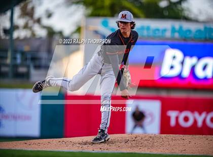 Thumbnail 1 in Marysville vs. Bradshaw Christian (@ Sutter Health Park) photogallery.