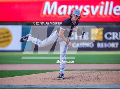 Thumbnail 2 in Marysville vs. Bradshaw Christian (@ Sutter Health Park) photogallery.