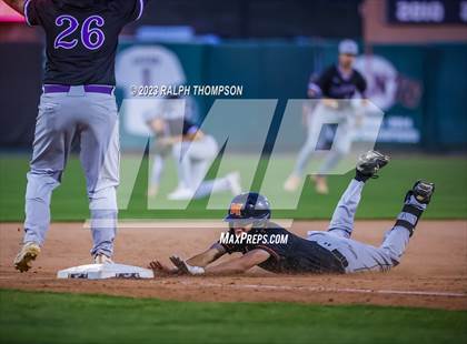Thumbnail 1 in Marysville vs. Bradshaw Christian (@ Sutter Health Park) photogallery.