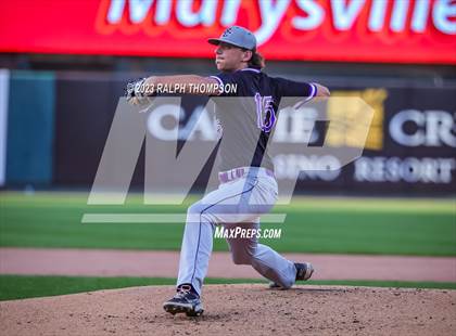 Thumbnail 2 in Marysville vs. Bradshaw Christian (@ Sutter Health Park) photogallery.