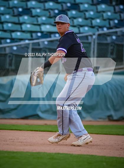 Thumbnail 1 in Marysville vs. Bradshaw Christian (@ Sutter Health Park) photogallery.