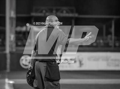 Thumbnail 1 in Marysville vs. Bradshaw Christian (@ Sutter Health Park) photogallery.