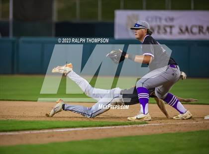 Thumbnail 2 in Marysville vs. Bradshaw Christian (@ Sutter Health Park) photogallery.