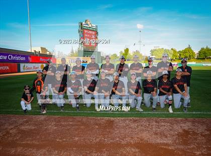 Thumbnail 2 in Marysville vs. Bradshaw Christian (@ Sutter Health Park) photogallery.