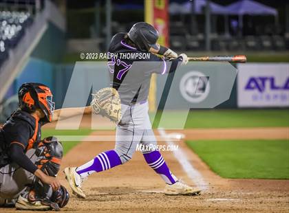 Thumbnail 1 in Marysville vs. Bradshaw Christian (@ Sutter Health Park) photogallery.