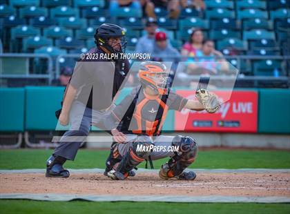 Thumbnail 1 in Marysville vs. Bradshaw Christian (@ Sutter Health Park) photogallery.