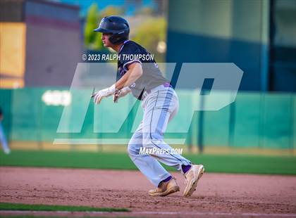 Thumbnail 2 in Marysville vs. Bradshaw Christian (@ Sutter Health Park) photogallery.