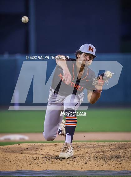 Thumbnail 3 in Marysville vs. Bradshaw Christian (@ Sutter Health Park) photogallery.