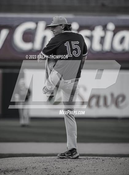 Thumbnail 1 in Marysville vs. Bradshaw Christian (@ Sutter Health Park) photogallery.