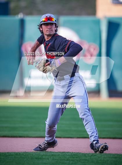 Thumbnail 1 in Marysville vs. Bradshaw Christian (@ Sutter Health Park) photogallery.