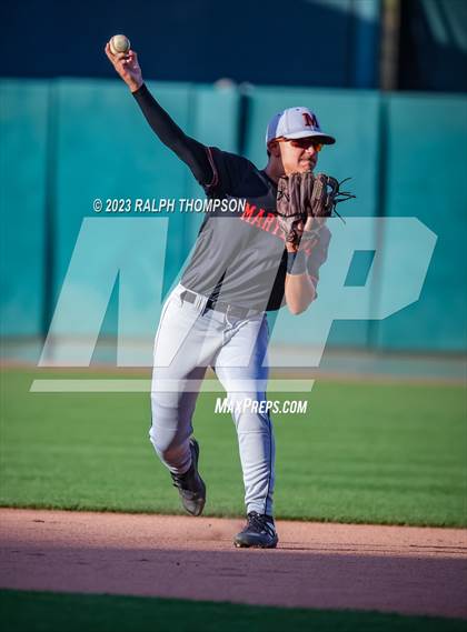 Thumbnail 1 in Marysville vs. Bradshaw Christian (@ Sutter Health Park) photogallery.