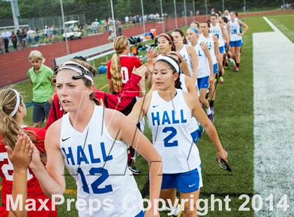 Thumbnail 1 in Hall vs Greenwich (CIAC Class L 1st Round) photogallery.