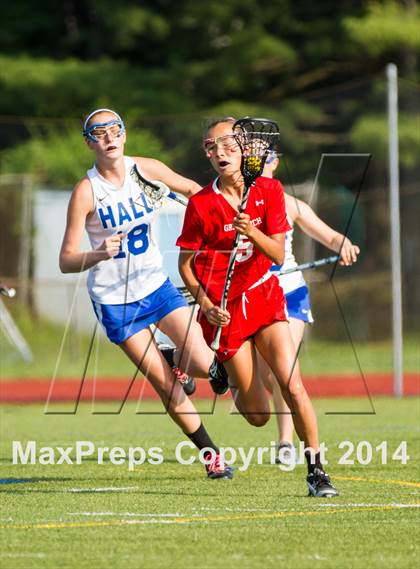 Thumbnail 1 in Hall vs Greenwich (CIAC Class L 1st Round) photogallery.