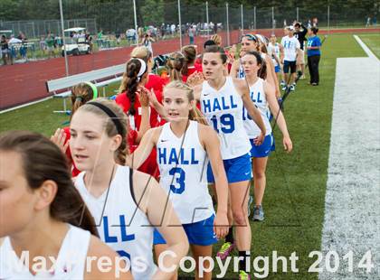 Thumbnail 3 in Hall vs Greenwich (CIAC Class L 1st Round) photogallery.