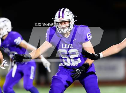 Thumbnail 3 in Wasatch @ Lehi (UHSAA 5A Quarterfinal) photogallery.