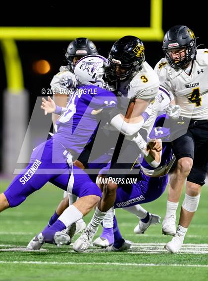 Thumbnail 3 in Wasatch @ Lehi (UHSAA 5A Quarterfinal) photogallery.