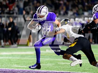 Thumbnail 2 in Wasatch @ Lehi (UHSAA 5A Quarterfinal) photogallery.