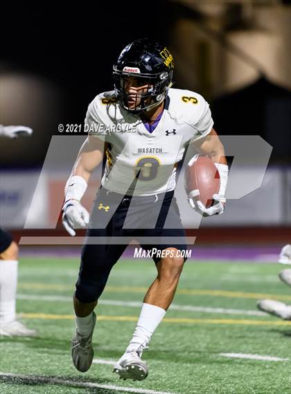 Thumbnail 1 in Wasatch @ Lehi (UHSAA 5A Quarterfinal) photogallery.