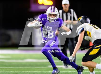 Thumbnail 2 in Wasatch @ Lehi (UHSAA 5A Quarterfinal) photogallery.