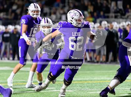 Thumbnail 2 in Wasatch @ Lehi (UHSAA 5A Quarterfinal) photogallery.
