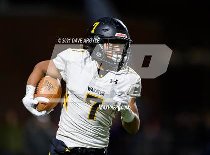 Thumbnail 2 in Wasatch @ Lehi (UHSAA 5A Quarterfinal) photogallery.