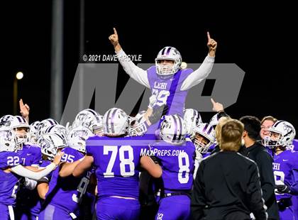 Thumbnail 1 in Wasatch @ Lehi (UHSAA 5A Quarterfinal) photogallery.