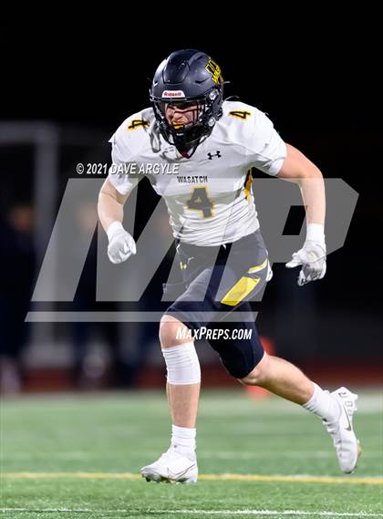 Thumbnail 2 in Wasatch @ Lehi (UHSAA 5A Quarterfinal) photogallery.