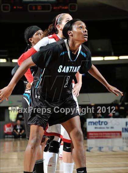 Thumbnail 2 in Santiago vs. Mater Dei (CIF SS D1AA Semifinal) photogallery.