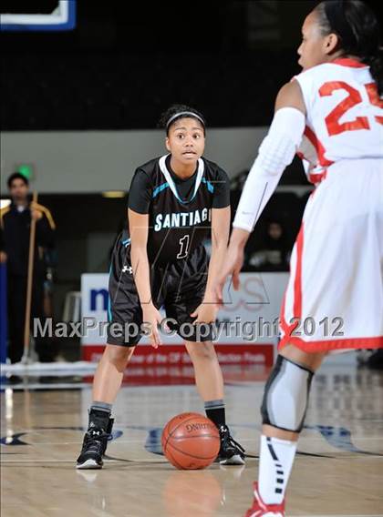 Thumbnail 2 in Santiago vs. Mater Dei (CIF SS D1AA Semifinal) photogallery.