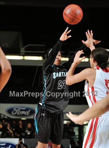 Thumbnail 1 in Santiago vs. Mater Dei (CIF SS D1AA Semifinal) photogallery.