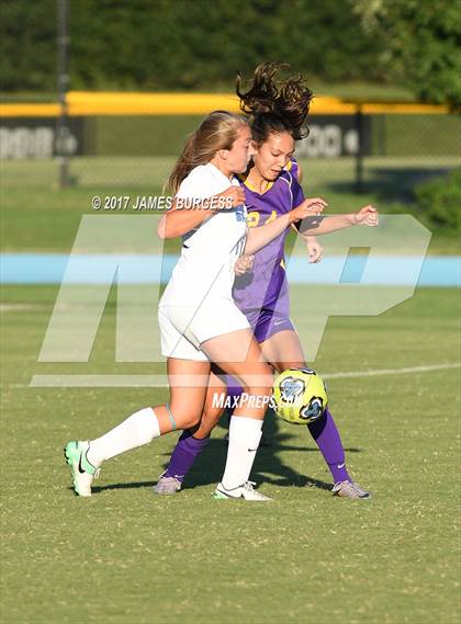 Thumbnail 2 in Girls Prep vs Lipscomb Academy photogallery.