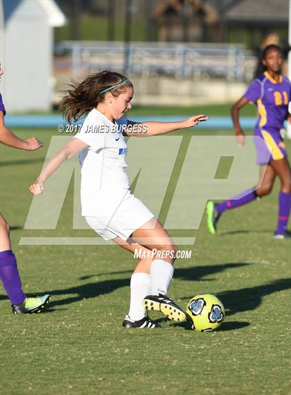 Thumbnail 3 in Girls Prep vs Lipscomb Academy photogallery.