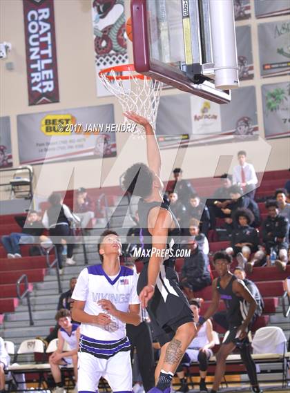 Thumbnail 1 in Valencia vs. Garfield (Rancho Mirage Holiday Invitational) photogallery.