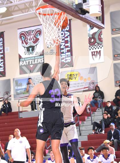 Thumbnail 1 in Valencia vs. Garfield (Rancho Mirage Holiday Invitational) photogallery.