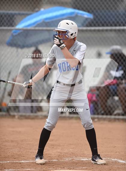 Thumbnail 3 in Amador Valley vs. Norco (Michelle Carew Classic) photogallery.