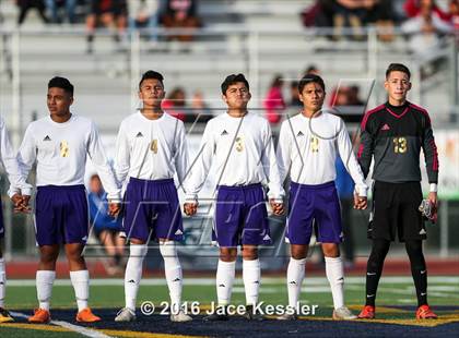 Thumbnail 1 in Santiago vs. Garden Grove (CIF SS D5 Final) photogallery.