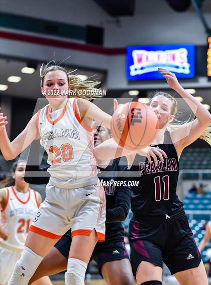 Thumbnail 3 in Seven Lakes vs Pearland (UIL-6A Semifinal Playoff) photogallery.