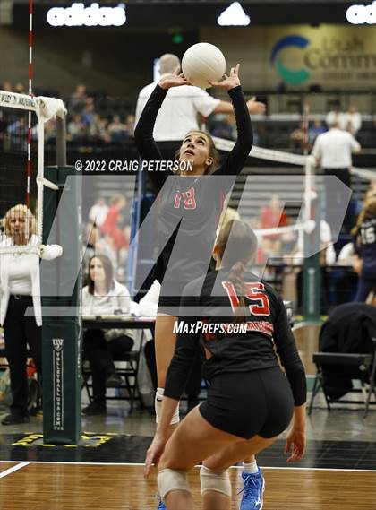 Thumbnail 2 in Bingham vs. Weber (UHSAA 6A 5th & 7th Place Match) photogallery.