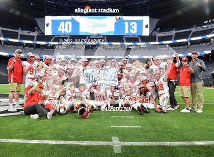 Thumbnail 3 in Truckee vs Slam (NIAA 3A State Finals) photogallery.