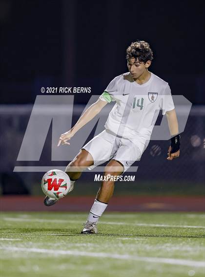 Thumbnail 1 in The Woodlands vs. Bridgeland (UIL 6A Area Playoff) photogallery.